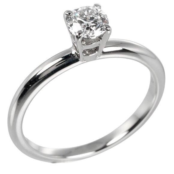 BVLGARI Platinum Diamond Ring - Picture 1 of 8